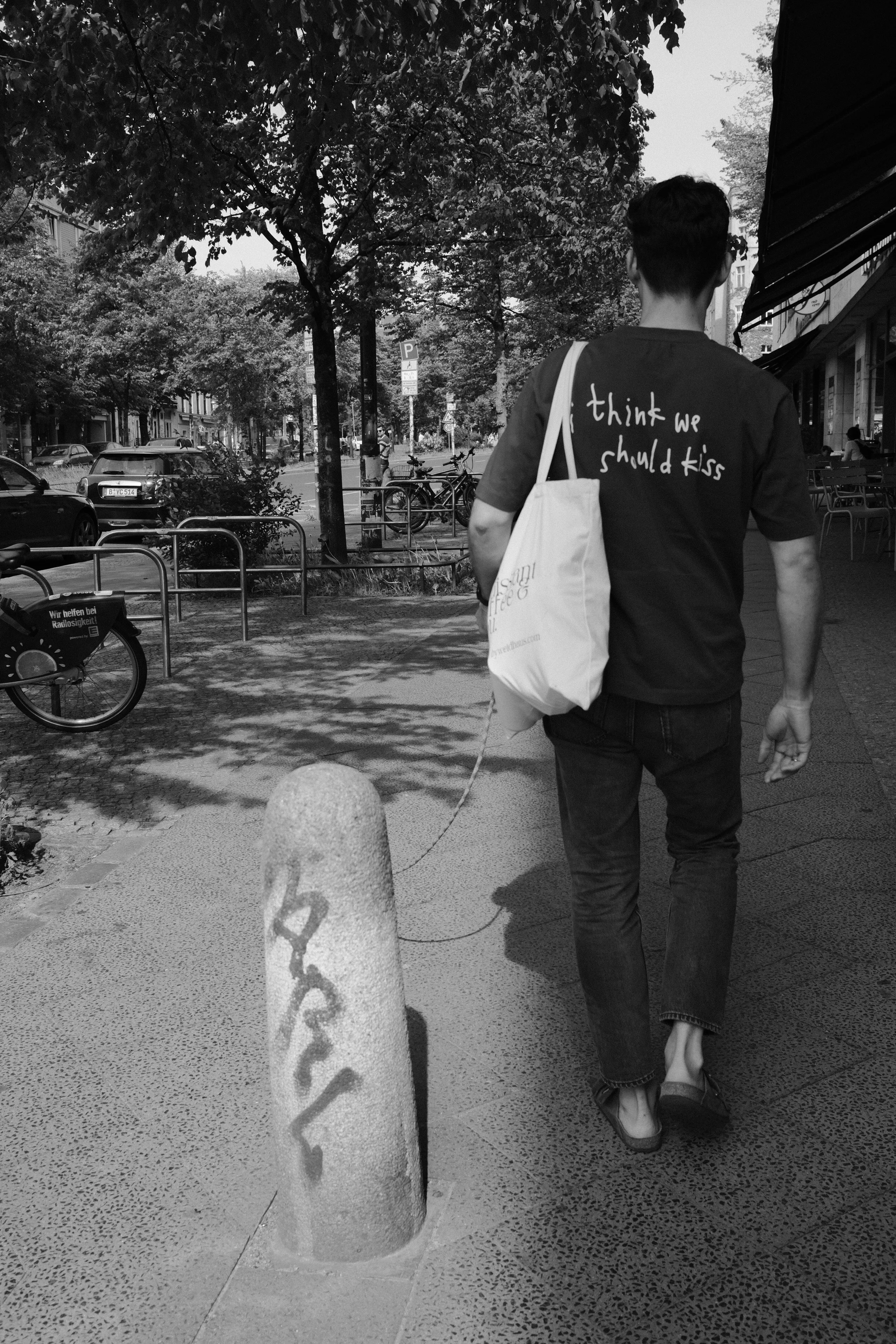 Photo of Constantin walking a Rock Cashew